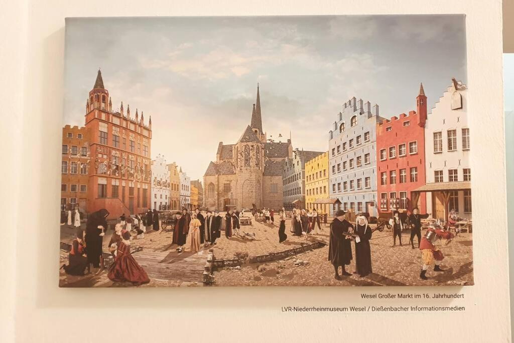 Stilvoll & Historisch I Kingbetten+Kueche+Parkplatz Везел Екстериор снимка